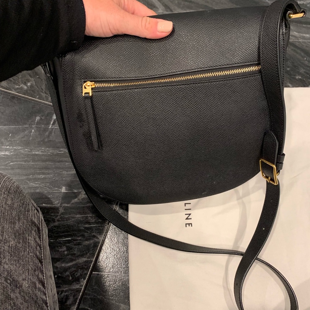 Celine Drunmed Trotteur crossbody in Black - Picture 4 of 4